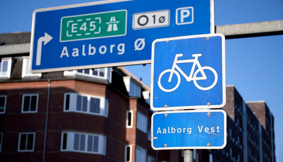 Der er afsat lidt penge til cykelstier i Aalborg i det nye budgetforlig. Det glæder by- og landskabsrådmand Jan Nymark Thaysen. <i>Arkivfoto: Henrik Bo</i>