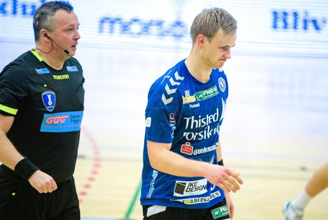 Allan Toft Hansen gjorde fredag aften comeback for Mors-Thy Håndbold.