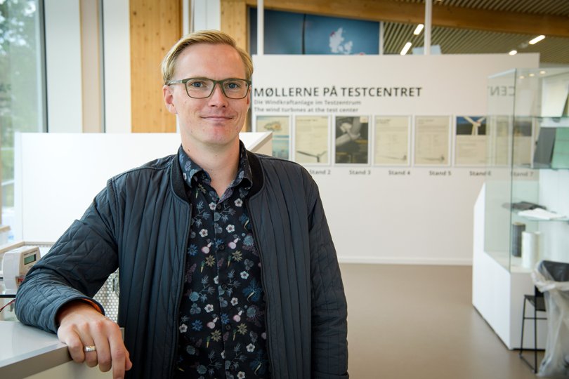Peter Musgaard Sauer er Thisted kommunes formidlingskoordinator på Besøgscenter Østerild. <i>Arkivfoto: Bo Lehm</i>