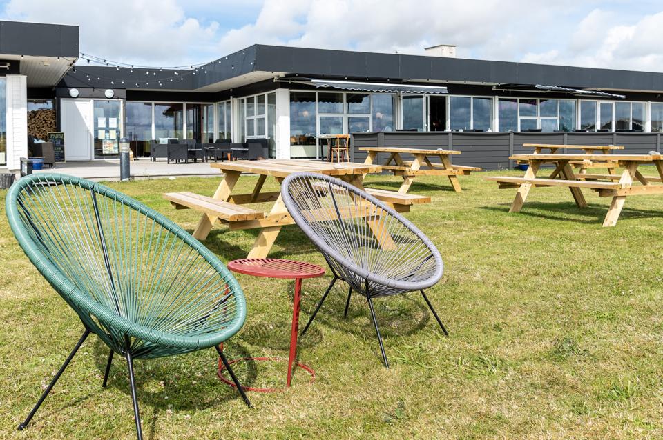 Restauranten Agger Darling i Agger blev fredag morgen ramt af brand. <i>Arkivfoto: Peter Broen</i>
