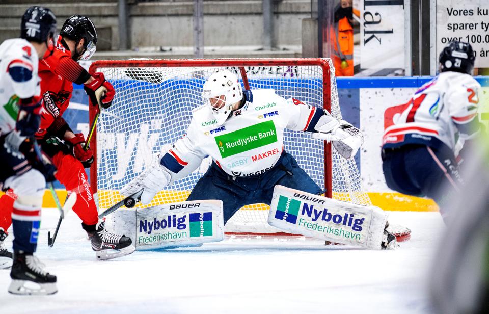 Efter to sæsoner i Frederikshavn White Hawks vender Mathias Seldrup tilbage til Esbjerg Energy. <i>Arkivfoto: Lars Pauli</i>