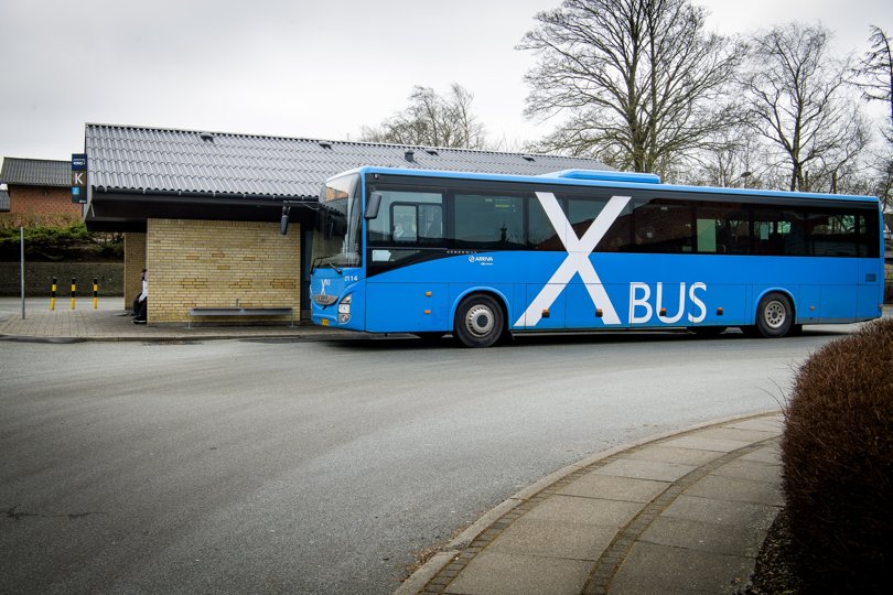 Som eksempel kan ekspresbusserne ende med at blive skåret ned på <i>Foto: Bo Lehm</i>