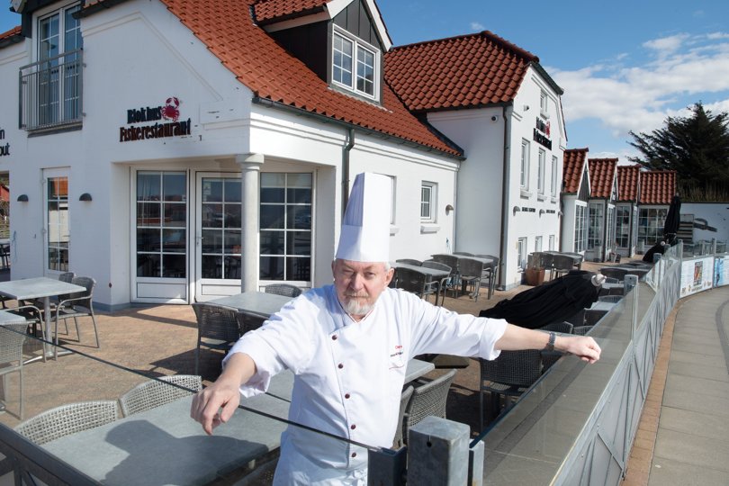Det lykkedes aldrig at gøre restauranten til en god forretning for den nu forhenværende forpagter, Olav Bergsøe Pedersen. <i>Arkivfoto: Bente Poder</i>