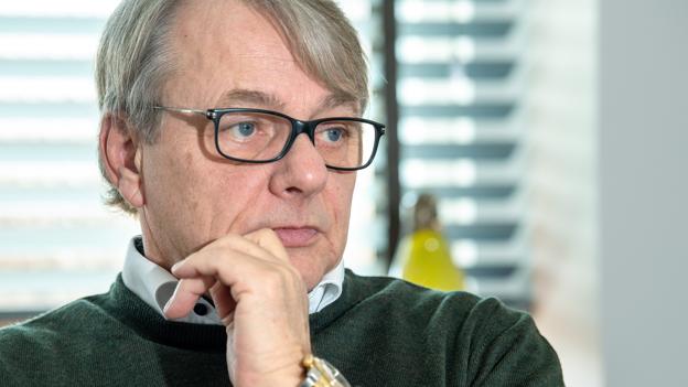 - Får vi ikke den økonomiske hjælp, vi har bedt om, så kan det i yderste konsekvens koste teatret eksistensen, siger bestyrelsesformanden for Vendsyssel Teater, Henrik Jørgensen. <i>Arkivfoto: Bente Poder</i>