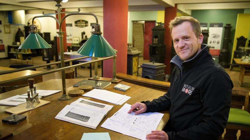En del af julemarkedet kommer til at foregå inde på Støberimuseet, og i og med at museet ikke må opkræve entre til markedet, har man således gratis adgang til Støberimuseet den weekend, konstaterer museumsdirektør Anders Have Espersen. <i>Arkivfoto: Bo Lehm</i>