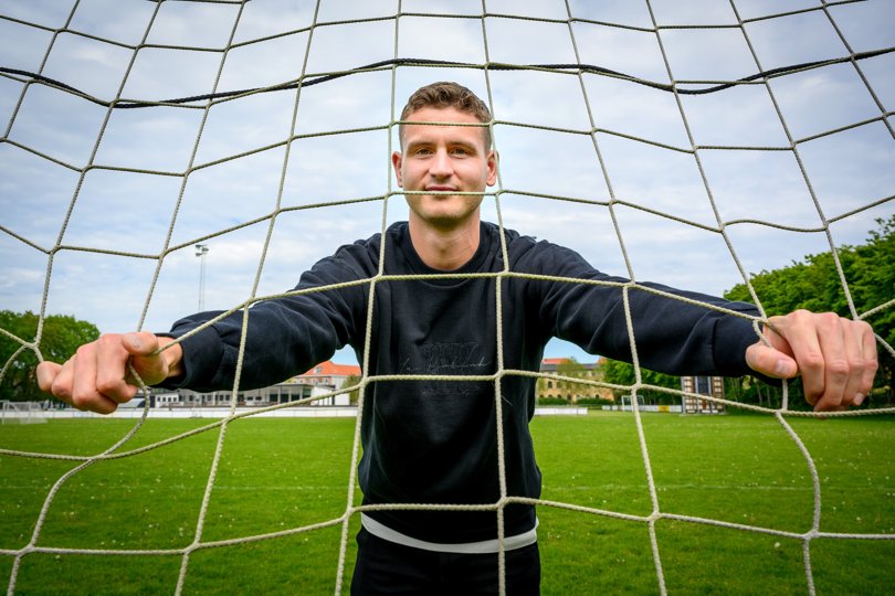 Den tidligere AaB-spiller Oliver Abildgaard har taget hul på et nyt fodboldeventyr efter sit skifte til Hellas Verona i Italien. <i>Arkivfoto: Henrik Bo</i>