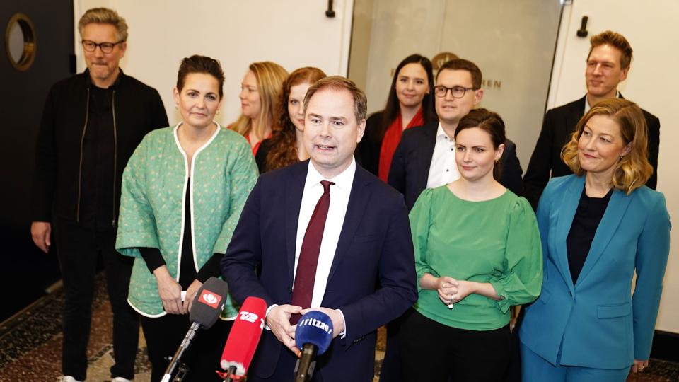 Finansloven for 2022 præsenteres <i>Mads Claus Rasmussen/Ritzau Scanpix</i>