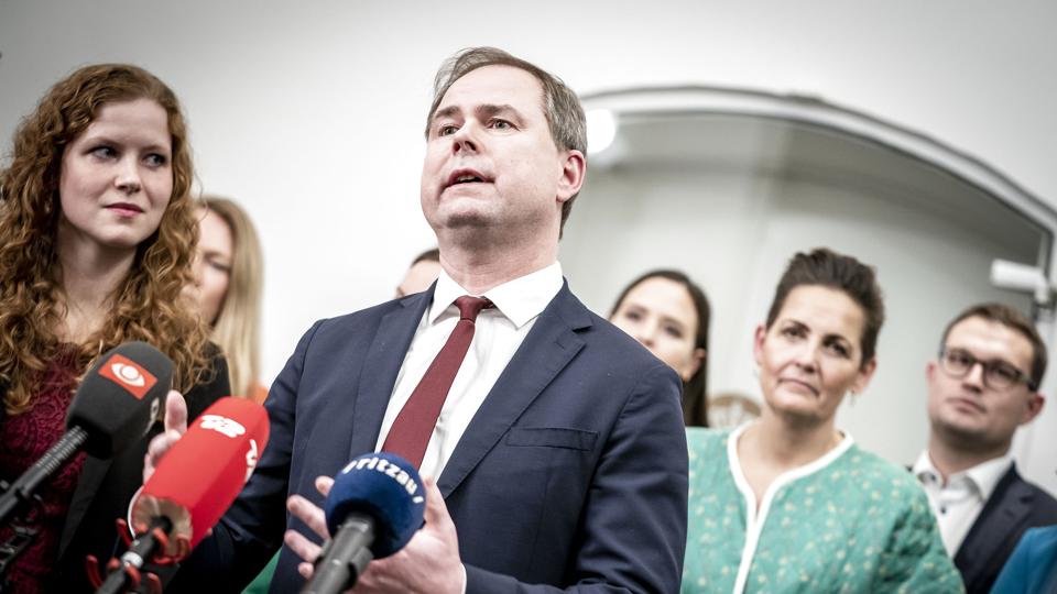 Finansloven for 2022 præsenteres <i>Mads Claus Rasmussen/Ritzau Scanpix</i>