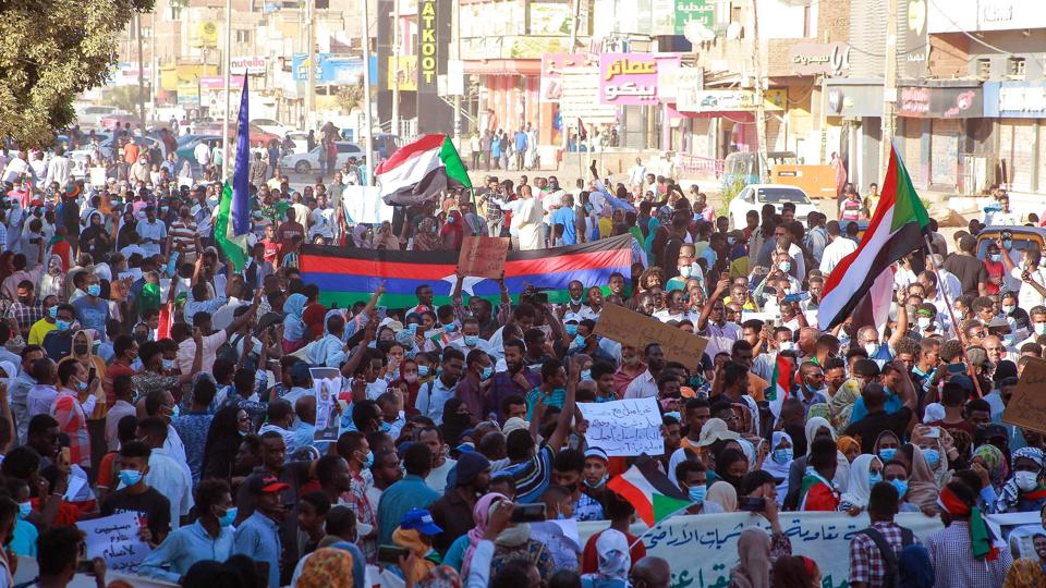 SUDAN-UNREST-DEMO <i>-/Ritzau Scanpix</i>