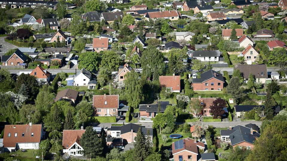Dyr bolig kan blive billigere i månedlige udgifter <i>Mathias Løvgreen Bojesen/Ritzau Scanpix</i>