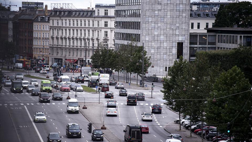 Økonomer vil fjerne trængsel i byerne med afgifter <i>Sarah Christine Nørgaard/Ritzau Scanpix</i>