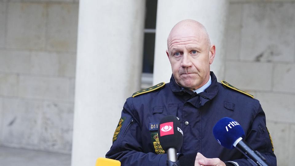 Københavns Politi afholder pressebriefing om indsatsen imod banderne <i>Martin Sylvest/Ritzau Scanpix</i>