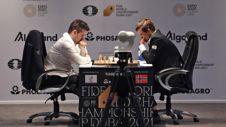 CHESS-FIDE-UAE <i>Giuseppe Cacace/Ritzau Scanpix</i>