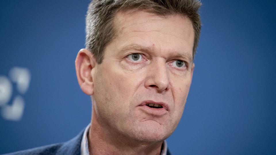 Sundhedsstyrelsen holder pressebriefing om status på epidemien <i>Mads Claus Rasmussen/Ritzau Scanpix</i>