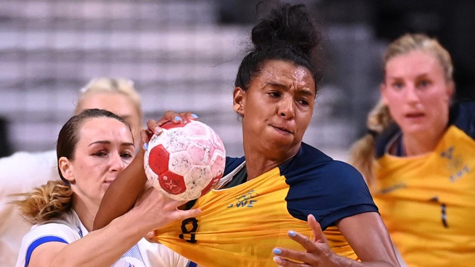 HANDBALL-OLY-2020-2021-TOKYO-SWE-RUS-ROC <i>Daniel Leal-Olivas/Ritzau Scanpix</i>