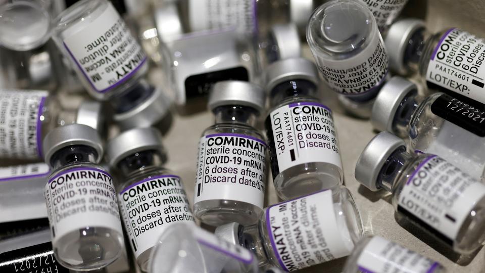FILE PHOTO: Empty vials of the <i>Eric Gaillard/Reuters</i>
