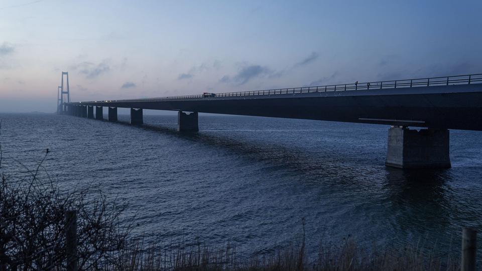 Julerejsende kører imod Fyn og Jylland <i>Claus Bech/Ritzau Scanpix</i>