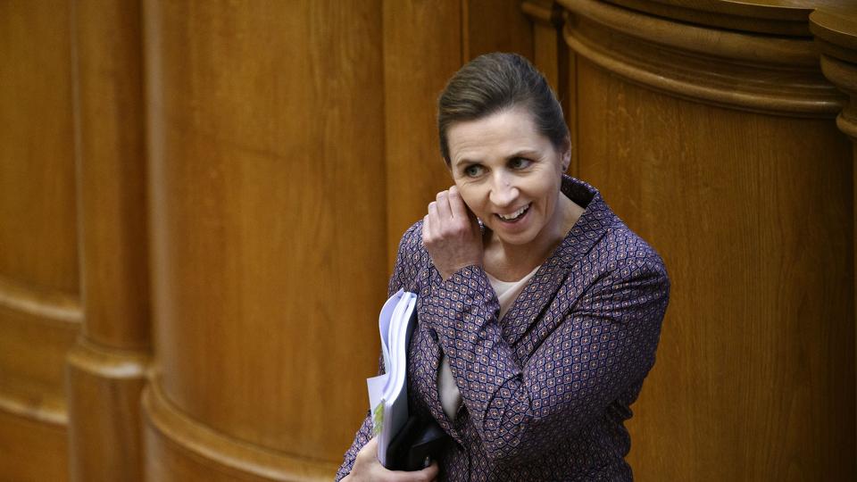 Møde i salen med udvidet spørgetime til statsministeren <i>Philip Davali/Ritzau Scanpix</i>