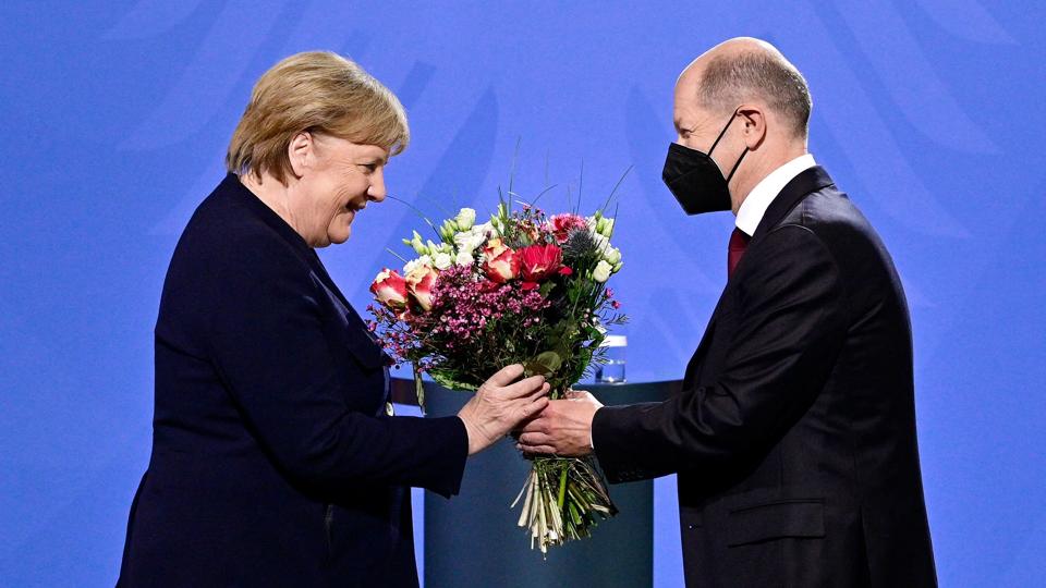 GERMANY-POLITICS-CHANCELLOR-HANDOVER <i>John Macdougall/Ritzau Scanpix</i>