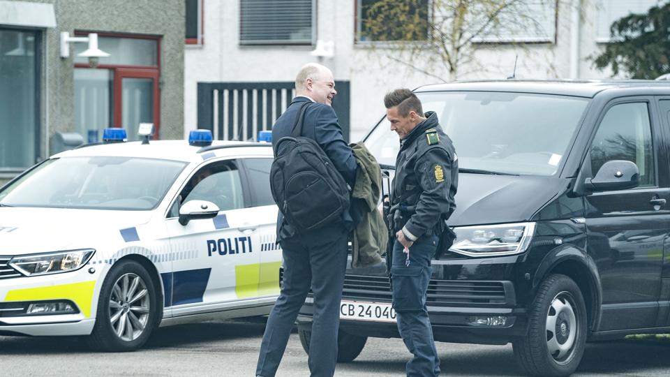 Nævningesag imod tre mænd tiltalt for spionage og terrorstøtte <i>Claus Bech/Ritzau Scanpix</i>