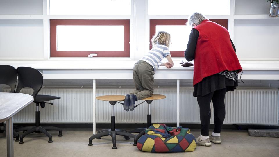 PLUS Færre vil være pædagog trods normeringsmål <i>Mads Claus Rasmussen/Ritzau Scanpix</i>