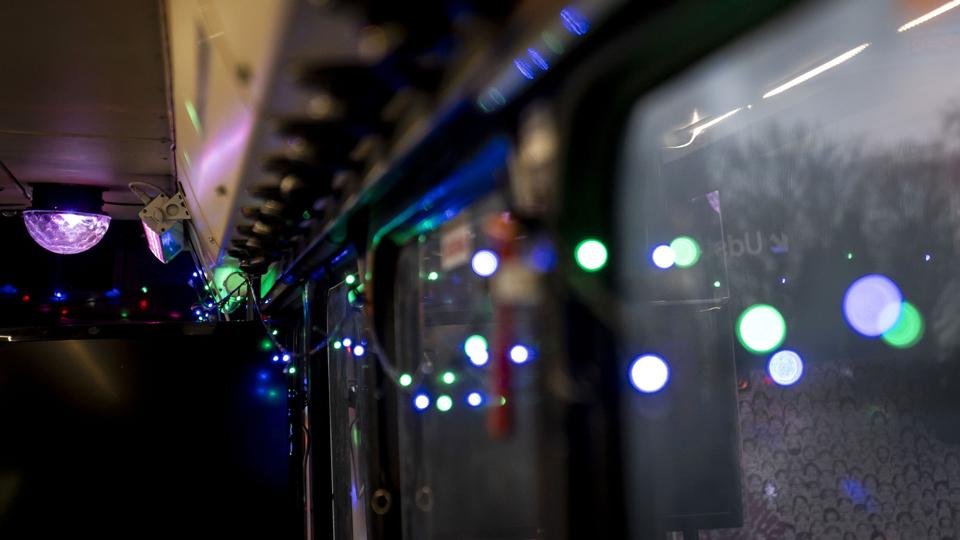 Partybus bruges til Covid-19 test <i>Mads Claus Rasmussen/Ritzau Scanpix</i>