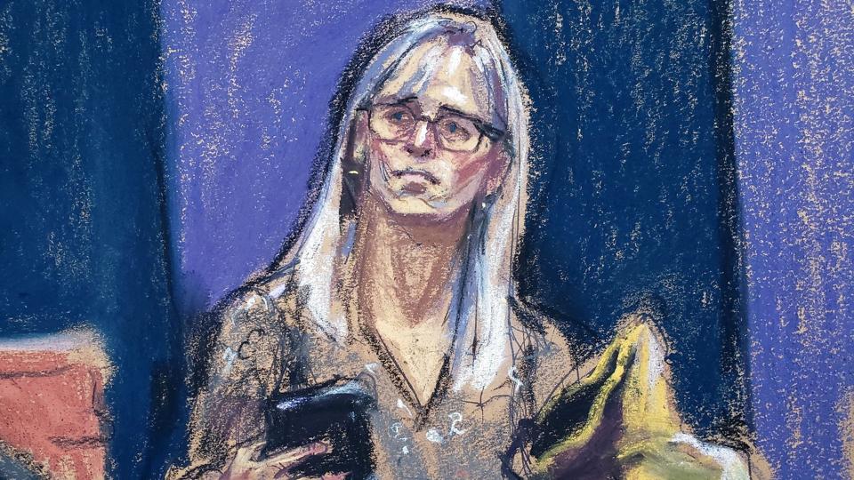Ghislaine Maxwell trial in New York <i>Jane Rosenberg/Reuters</i>