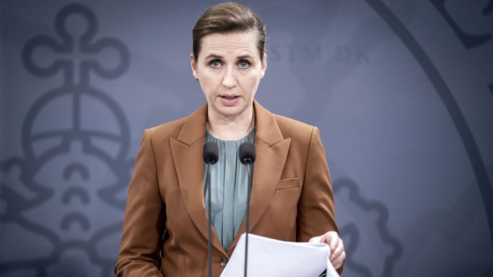 Pressemøde i Statsministeriet <i>Mads Claus Rasmussen/Ritzau Scanpix</i>