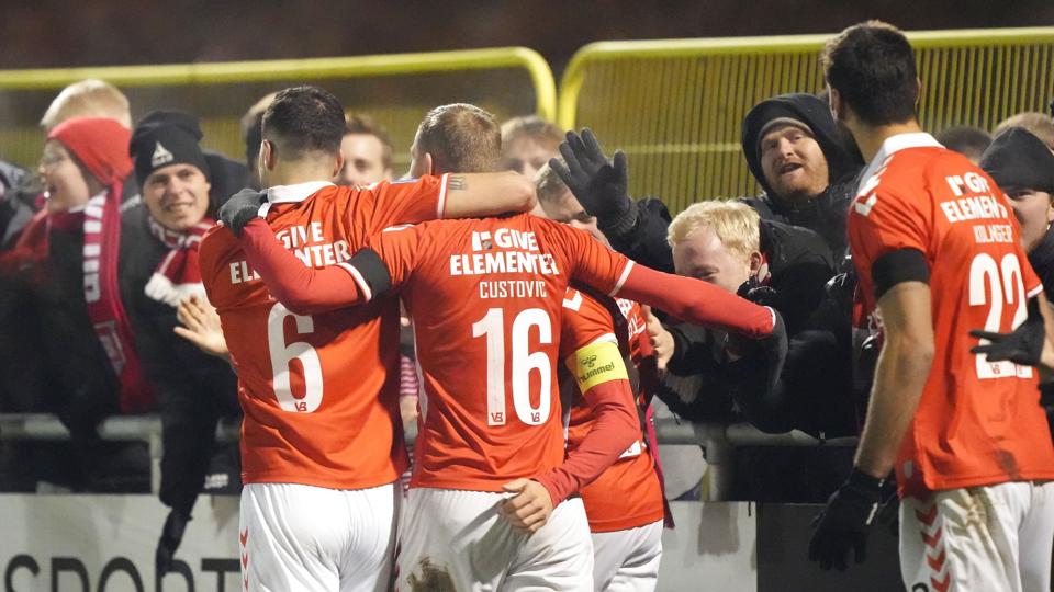 Fodbold Kolding IF mod VB - Sydbank Pokalen - 2. kvartfinalekamp <i>Claus Fisker/Ritzau Scanpix</i>