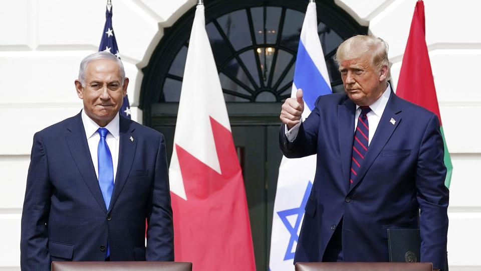 Israel US Trump <i>Alex Brandon/Ritzau Scanpix</i>