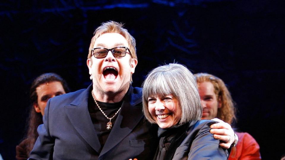 FILE PHOTO: Elton John and writer Anne Rice attend curtain call of Broadway play <i>Robert Caplin/Reuters</i>