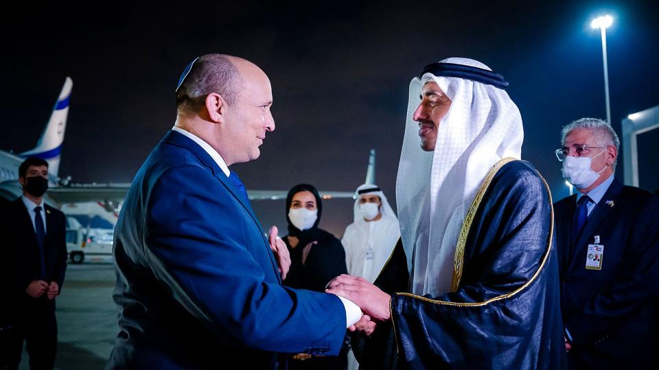 UAE-ISRAEL-DIPLOMACY <i>Saeed Jumoh/Ritzau Scanpix</i>