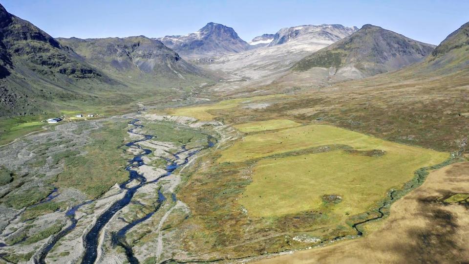 View of the Narsaq Valley in southern Greenland toward Kvanefjeld mountain <i>Greenland Minerals Ltd/Reuters</i>