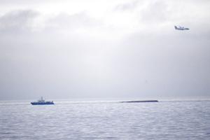 Dansk skib kæntret efter mulig kollision ved Bornholm