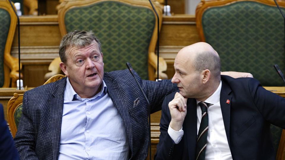 Møde i salen med udvidet spørgetime til statsministeren <i>Philip Davali/Ritzau Scanpix</i>