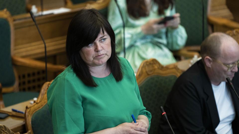 Afslutningsdebat i Folketinget <i>Emil Helms/Ritzau Scanpix</i>