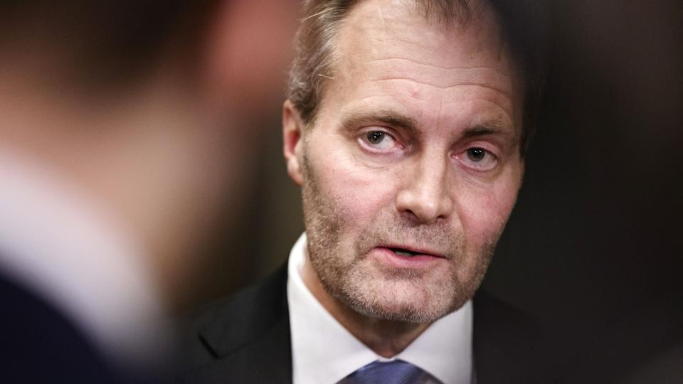 Statsminister Mette Frederiksen i samråd om sms-sletning <i>Philip Davali/Ritzau Scanpix</i>