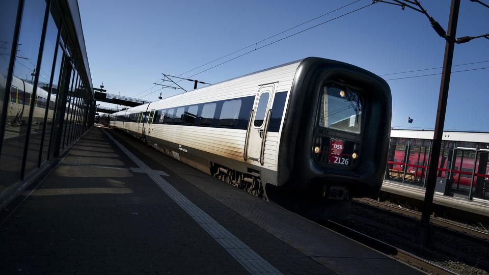 COVID-19: DSB reducerer kraftigt i antallet af tog <i>Liselotte Sabroe/Ritzau Scanpix</i>