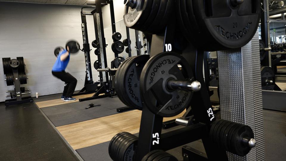 Det er nu muligt at træne igen hos Fitness World <i>Philip Davali/Ritzau Scanpix</i>