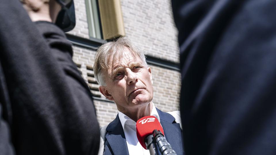 Friis Arne Petersen fra Udenrigsministeriet i Tibetkommissionen <i>Emil Helms/Ritzau Scanpix</i>