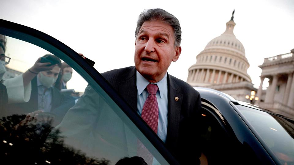 Machin says he''s a ''no'' on Biden''s key spending bill <i>Anna Moneymaker/Ritzau Scanpix</i>