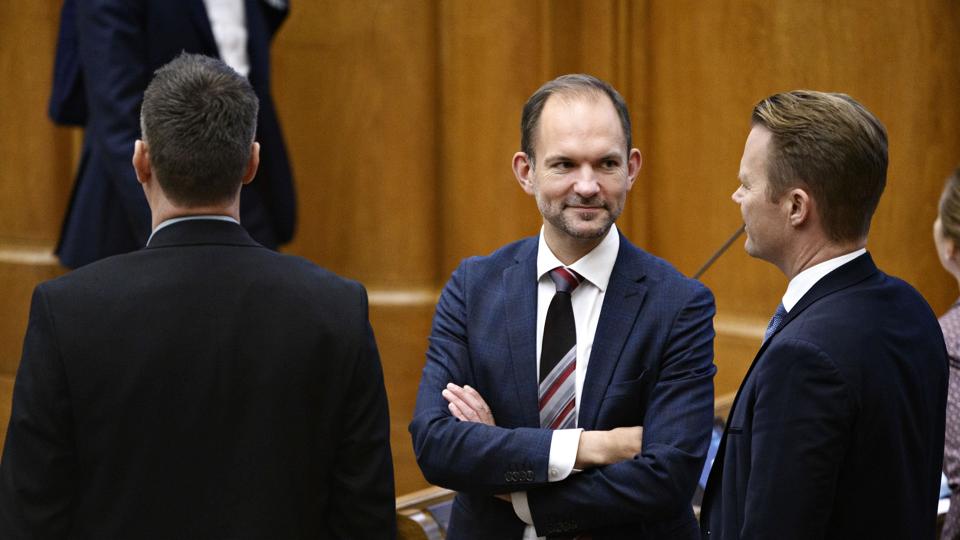 Møde i salen med udvidet spørgetime til statsministeren <i>Philip Davali/Ritzau Scanpix</i>