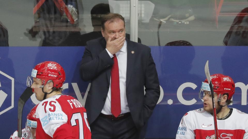 IIHF World Ice Hockey Championship 2021 - Group A - Slovakia v Denmark <i>Vasily Fedosenko/Reuters</i>