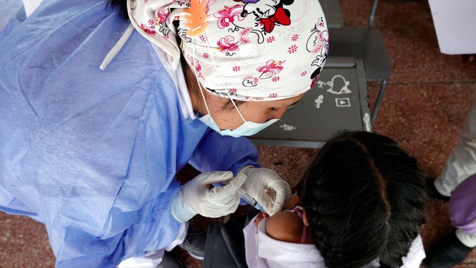 ECUADOR-HEALTH-VIRUS-VACCINE <i>Rodrigo Buendia/Ritzau Scanpix</i>