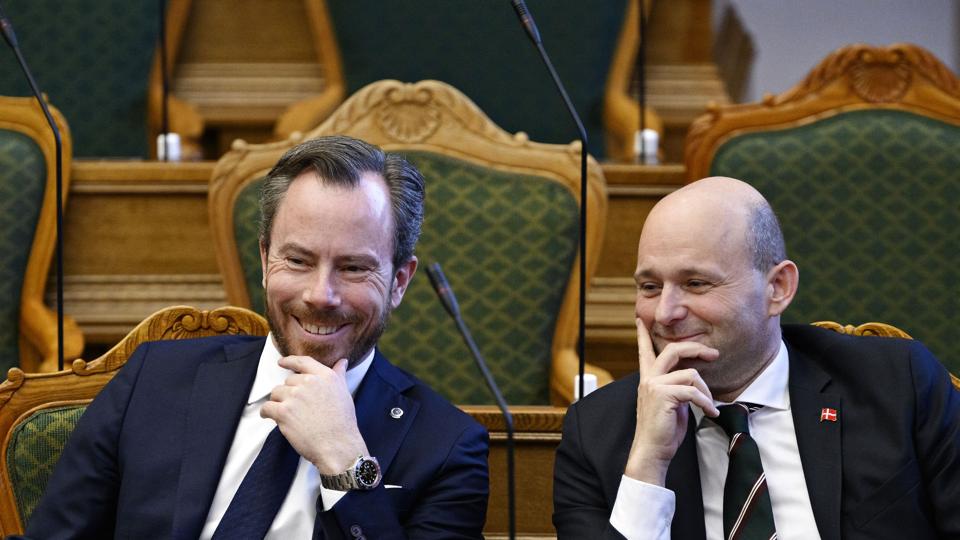 Møde i Folketingssalen - med spørgetime med statsministeren <i>Philip Davali/Ritzau Scanpix</i>