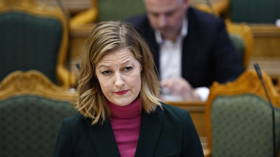 Møde i salen med udvidet spørgetime til statsministeren <i>Philip Davali/Ritzau Scanpix</i>