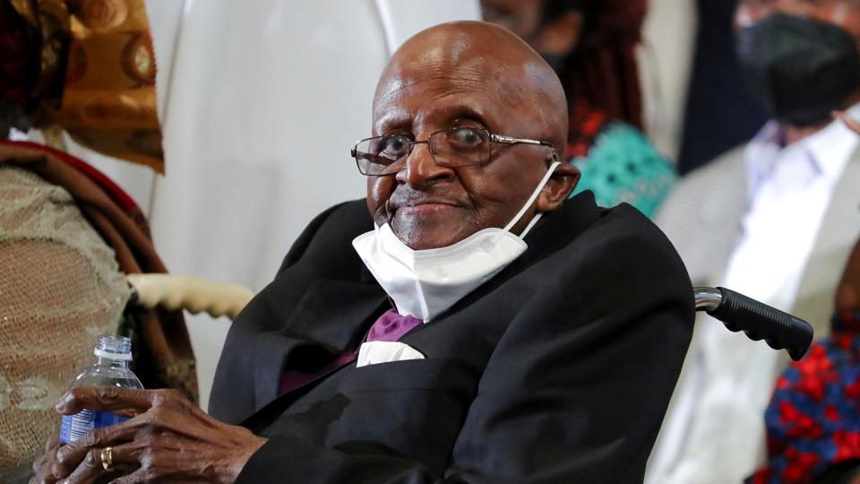 Archbishop Emeritus Desmond Tutu''s 90th birthday, in Cape Town <i>Sumaya Hisham/Reuters</i>