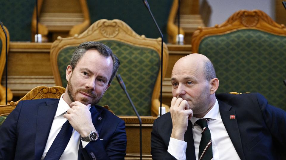 Møde i Folketingssalen - med spørgetime med statsministeren <i>Philip Davali/Ritzau Scanpix</i>