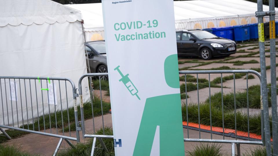 Covid-19-vaccination <i>Olafur Steinar Gestsson/Ritzau Scanpix</i>