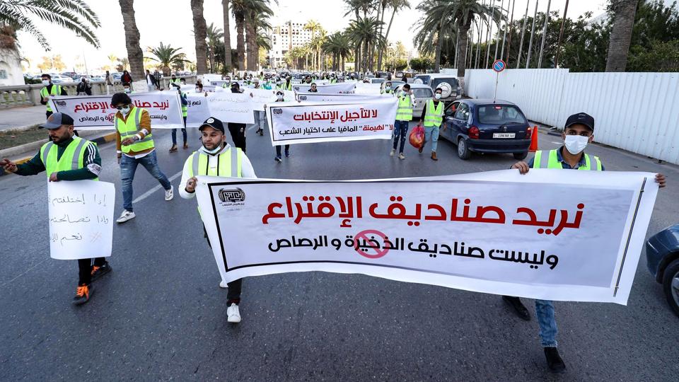 LIBYA-POLITICS-DEMO <i>Mahmud Turkia/Ritzau Scanpix</i>